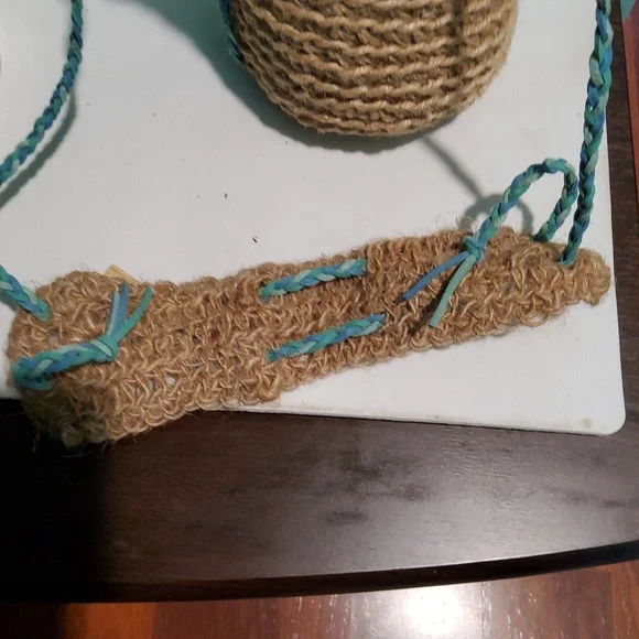 Jute Twine Bottle Bag